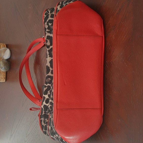 👀 HUGE LEOPARD COACH TOTE - Picture 4 of 13